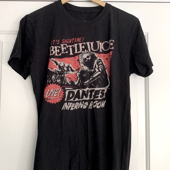 Source Unknown Other - MENS Aged BEETLEJUICE MOVIE "Its Showtime @ Dantes Inferno Room”